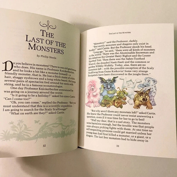 Vintage 1987 Monster Stories for Bedtime Jane Launchbury Award Publication - Picture 13 of 16
